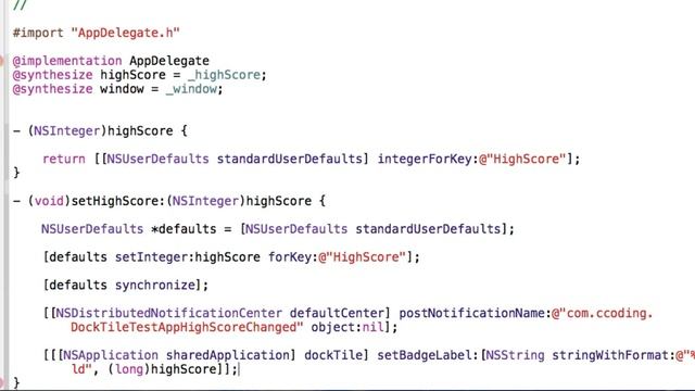 Xcode 4.2 Tutorial - Dock Tile (Badge) смотреть онлайн