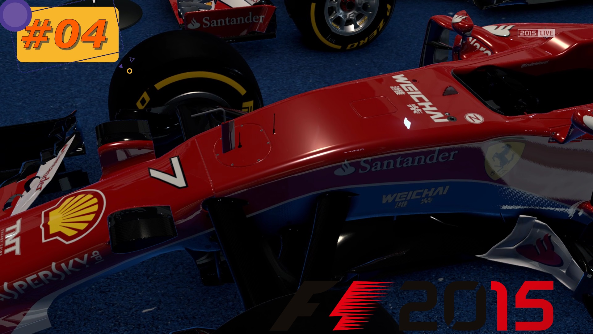 Scuderia Ferrari - #04 Bahrain Circuit | F1 2015 - Режим Чемпионата | Logitech G29