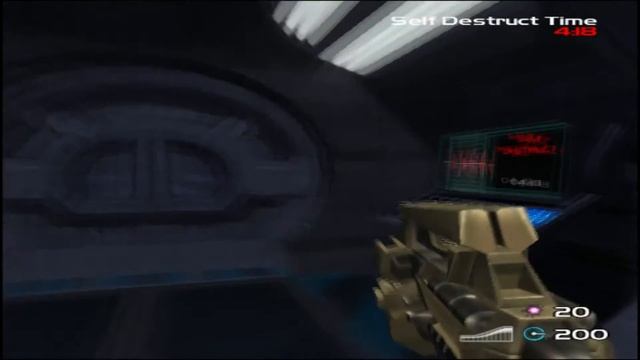 Timesplitters 2 (PS2) walkthrough - FINAL LEVEL - Space Station смотреть онлайн