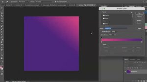 How to Create a Custom Gradient Background in Photoshop for Instagram Post