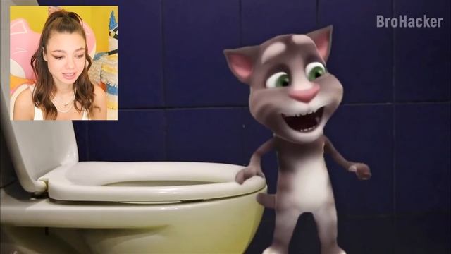 ГОВОРЯЩИЙ ТОМ в РЕАЛЬНОМ МИРЕ! ОН СУЩЕСТВУЕТ! ТОМА ЗАСНЯЛИ НА КАМЕРУ! смотреть онлайн