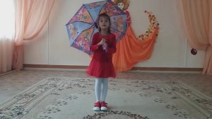 Муз. и сл. А. А. Евтодьева "Веселый дождик", исполняет Ерошина Стефания, 5 лет.