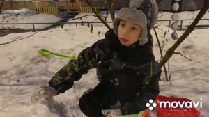 Правила поведения зимой. Интервью детей