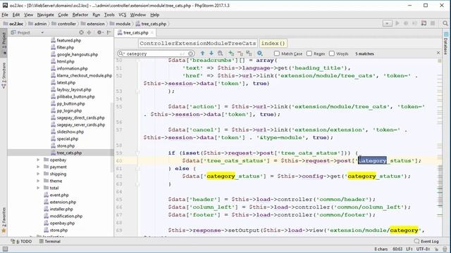 OpenCart. Модуль многоуровневого меню категорий. Урок 1 смотреть онлайн