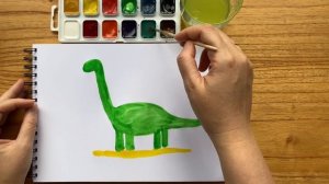 Как нарисовать ДИНОЗАВРА