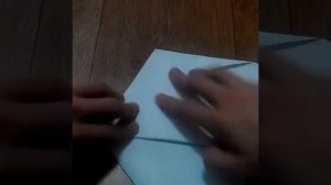 Самый быстрый бумажный самолётик