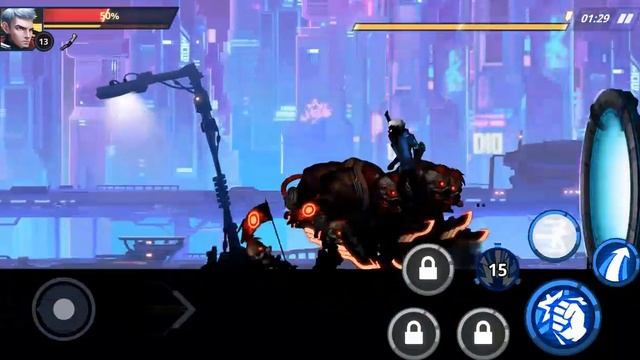 Cyber Fighters: Legends Of Shadow Battle | by ZITGA | Part 3 | Android Game | Fighting game смотреть онлайн