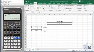 Como Poner Base Logaritmo Neperiano en Excel @Excel