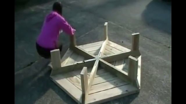 Шестиугольный стол своими руками