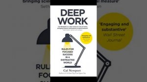 Deep Work by Cal Newport in under 4 minutes (Chat GPT summary)