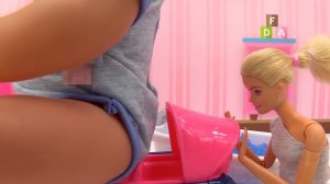 Ребенок Барби стал большим! Видео для девочек про Барби