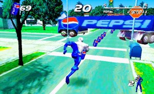 Pepsiman 1999 Игра PlayStation