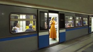 Москва. «Русич» на станции «Площадь Революции»