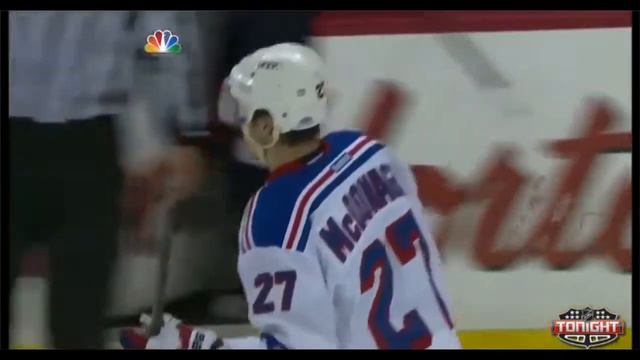 Carl Hagelin Goal-Rangers versus Capitals Game 1 5/2/13