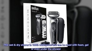 Braun Series 7 360 Flex Head Electric Shaver with Beard Trimmer for Men, Rechargeable, Wet & Dry