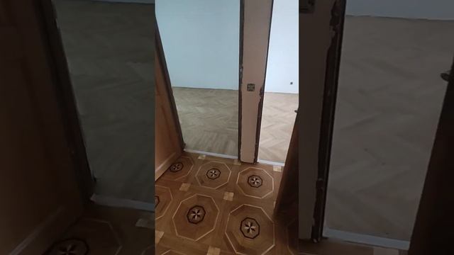 Ремонт паркета, квартира на Керамическом проезде.
