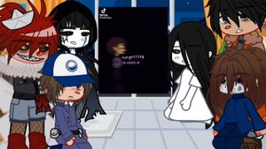 🌷🪻Slashers react To Yn ( Gacha Club)🌷🪻