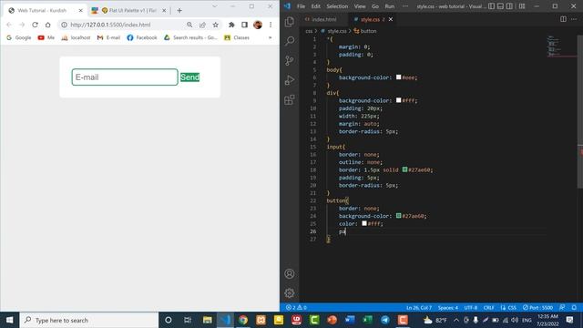CSS Tutorials for Beginners 13 Hover, Active, Focus, Cursor in CSS ( Kurdish )