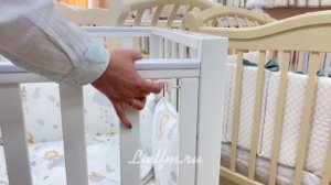 Кроватка Женя с продольным маятником.