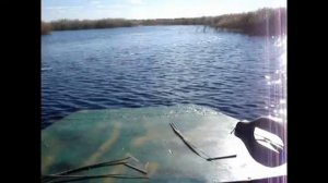 Лодка болотоход Сусанин - По камышам (3)