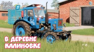 ?✅Farming Simulator 22? В ДЕРЕВНЕ КАЛИНОВКЕ