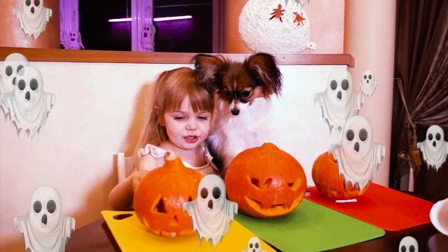 Страшная история с Like Lerchik. Как своими руками украсить комнату к Хэллоуин. смотреть онлайн