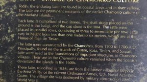 Lets learn the Chamorro language of Guam (Latte Park, Hagatna, Guam)