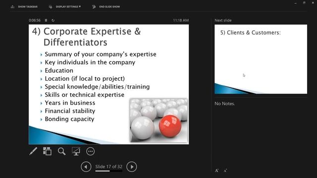 Wednesday Deep Dive Workshop Capability Statements and Briefs 3 7 18 смотреть онлайн