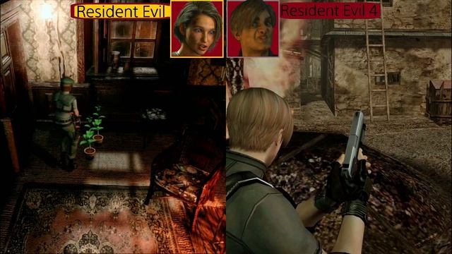 Resident Evil 1 Remake Assets Reused in Resident Evil 4 смотреть онлайн