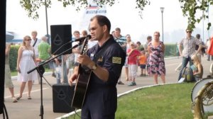 первое исполнение новой песни "Грачи прилетели"