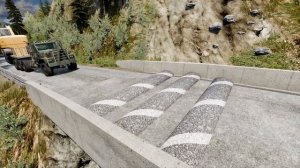 Mobil vs SPEED BUMPS #15 Beamng drive
