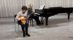 Б Трояновский   Обработка русской народной песни Цвели, цвели цветики (исп. Узерцов Матвей)