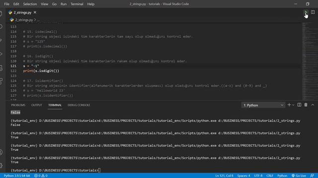 Yeni Başlayanlar İçin Python Dersleri 4: String смотреть онлайн