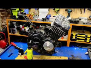 Сборка Honda CB400SF 50th anniversary/ part 1 мотор курильщика