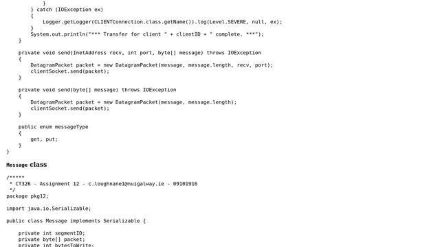 Java multithreaded file server and client - emulate TCP over UDP смотреть онлайн