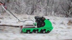 Мотобуксировщик POMOR X-500 - анонс тест-драйва!