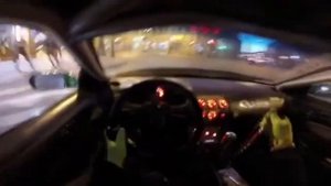 Drift от первого лица. City drift. GoPro. Nissan 200sx