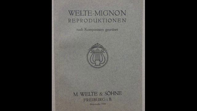Steinway&Sons piano with Welte Vorsetzer Chopin Nocturne Op27No2 T. Leschetizky.wmv смотреть онлайн