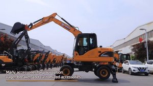 Колесный экскаватор XINIU XN90Y