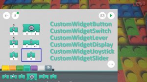 Lego Powered Up #9. Кастомный экранный геймпад и его блоки.