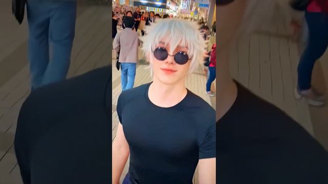 Gojo cosplay😍 #jjk #jujutsukaisen #gojosatoru #cosplayanime #edit #anime #animeedit #fyp смотреть онлайн