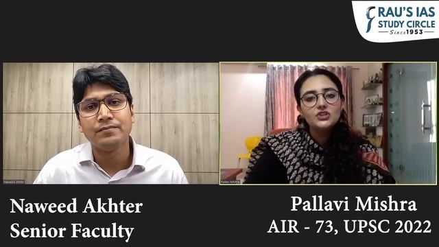Strategy for UPSC Law Optional | Toppers Talk with Pallavi Mishra  | AIR 73, UPSC 2022 | Rau's IAS