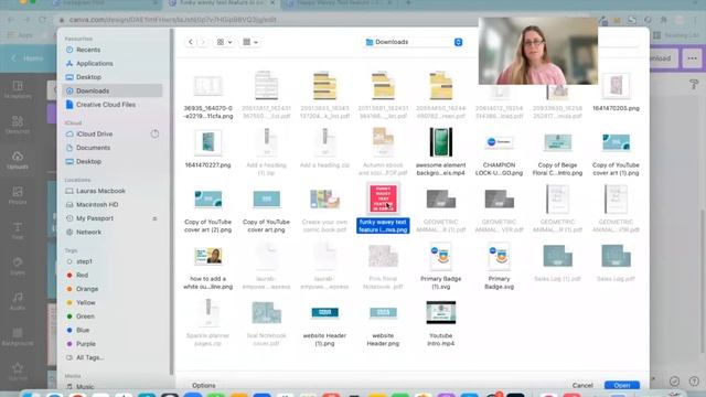 How to create a WAVE in your TEXT ON CANVA смотреть онлайн