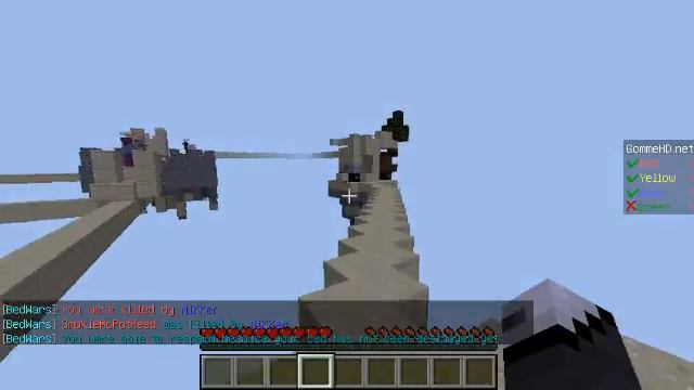 Маинкрафт МИНИ ИГРЫ Bed Wars Сражались изза всех сил смотреть онлайн