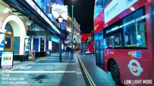 DJI POCKET 3 LOW LIGHT TEST | LONDON AT NIGHT