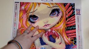 ☆Post Review  - Faces of Faery 177☆ - sweet little Craftibly kit from Jasmine Becket-Griffith.