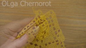 Красивейший квадрат вязаный крючком. Филейное вязание