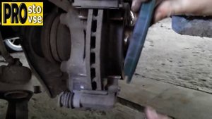 Как заменить передние тормозные колодки на ланос, сенс.