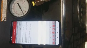 Киа Церато 1.6 G4FC с пробегом 203000км. Замеры давления масла на холостом ходу.