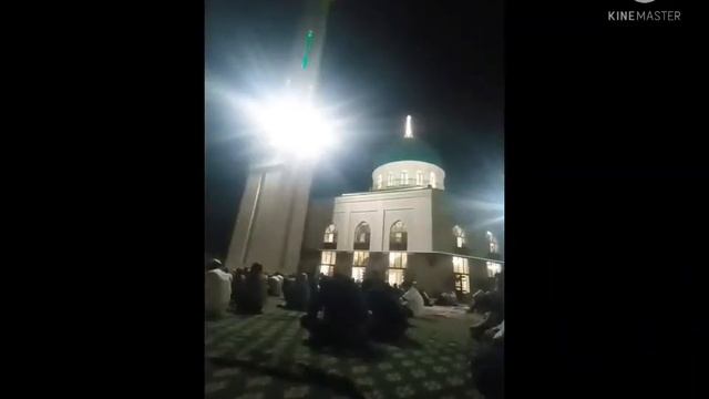 Sho'rchi tumanidagi "Xaydarqul xoji bobo" jome masjidi. Tarovex namozlaridan qisqacha.
